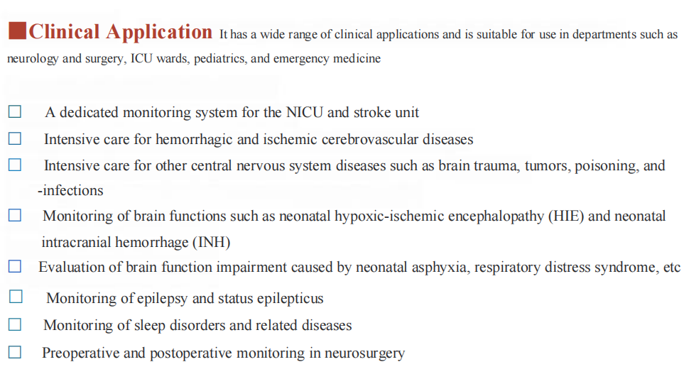 EEG Nerve Central Monitoring Analysis System EEG Nerve Central Monitoring Analysis System